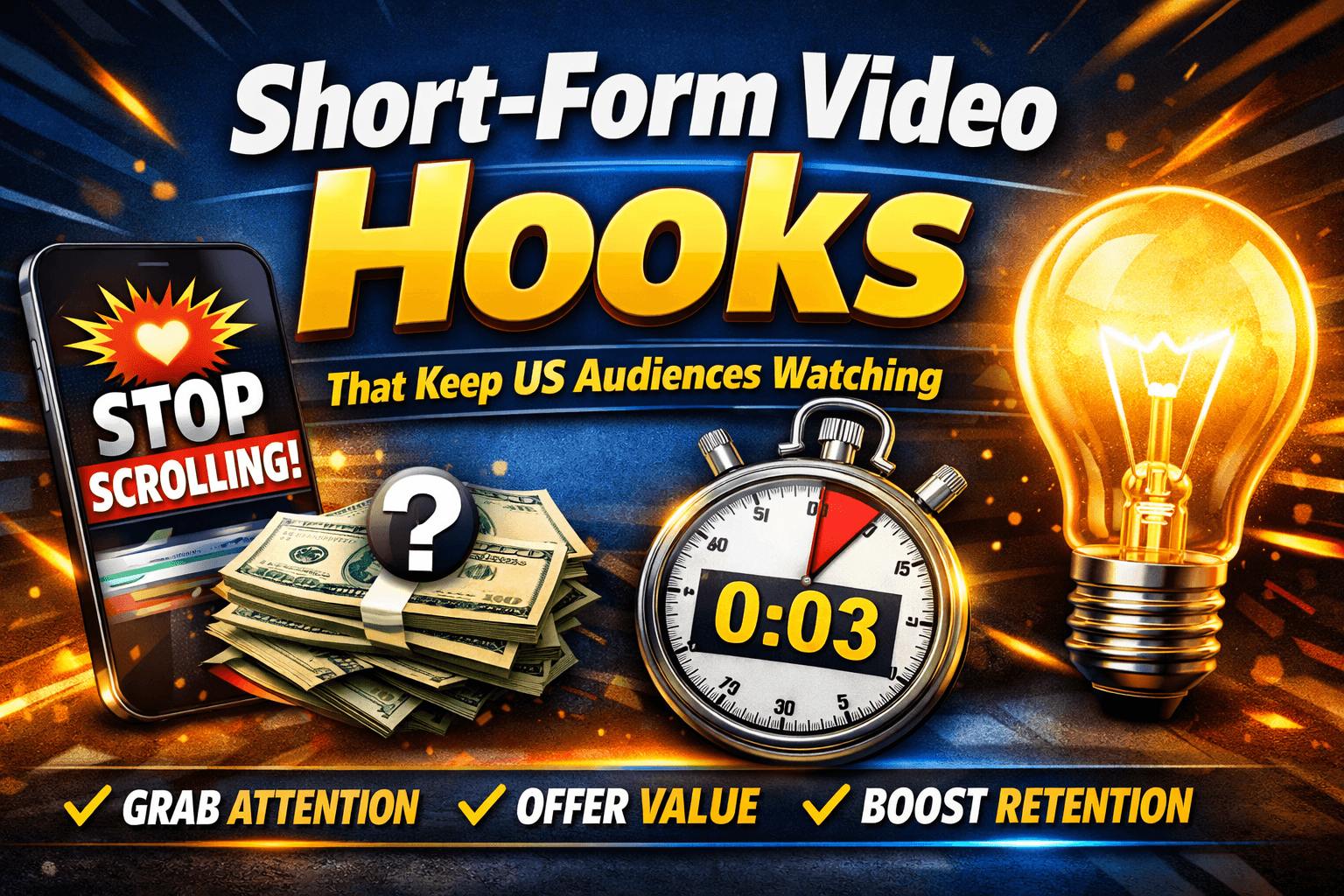 Short-Form Video Hooks That Keep US Audiences Watching